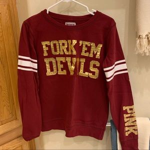 Victoria’s Secret ASU crewneck sweatshirt